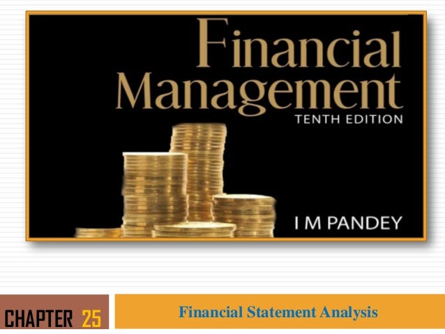 financial management book by i m pandey
